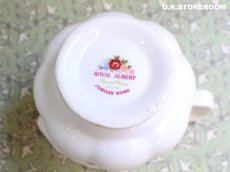 画像7: RA266 Royal Albert  ロイヤルアルバート ジュビリーローズ  クリーマー (7)