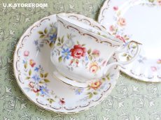 画像21: RA267 Royal Albert  ロイヤルアルバート ジュビリーローズ  ティートリオ (21)
