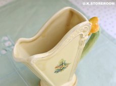 画像9: CO155 Wheetman ware ダッフォディルハンドル フラワーベース (9)