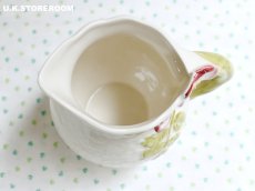 画像9: OB485 Shorter & Son   ショーター＆サン フラワーモチーフ クリーマー (9)
