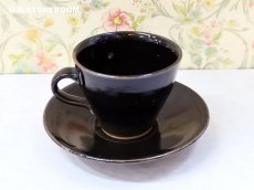 画像5: MB318 Leach Pottery リーチポタリー コーヒーカップ＆ソーサー (5)
