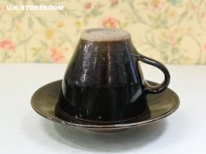 画像7: MB318 Leach Pottery リーチポタリー コーヒーカップ＆ソーサー (7)
