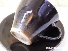 画像12: MB318 Leach Pottery リーチポタリー コーヒーカップ＆ソーサー (12)