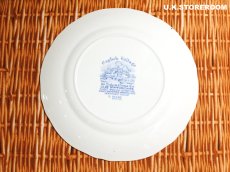 画像12: OB487 Salem China セーラムチャイナ イングリッシュビレッジ デザートプレート (12)