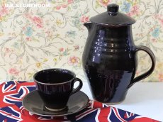 画像2: MB318 Leach Pottery リーチポタリー コーヒーカップ＆ソーサー (2)