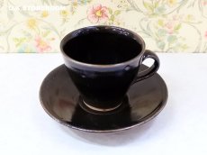 画像3: MB318 Leach Pottery リーチポタリー コーヒーカップ＆ソーサー (3)