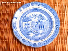 画像15: OB488  Clifton China クリフトンチャイナ ウィローパターン ティートリオ (15)