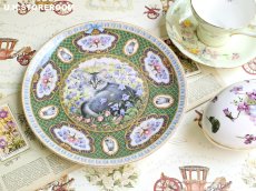 画像1: CH409 Coalport Lesley Anne Ivory  レズリー・アン・アイボリー Kitten of the Week -Sunday's Kitten- ピクチャープレート  (1)