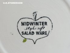 画像9: MW058 Midwinter  ミッドウィンター サラダウェア ケーキプレート (9)