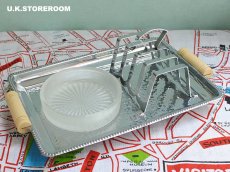 画像4: GS042 バターディッシュ＆トーストスタンド トレイ (4)