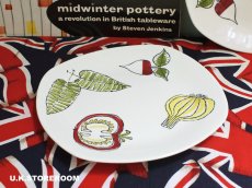 画像2: MW058 Midwinter  ミッドウィンター サラダウェア ケーキプレート (2)