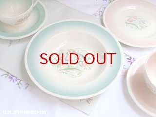 フローラルパターン【超レアパターン】トレイ アースンウェア スージークーパー英国 ❇️超美品、スージークーパー初期の作品「フローラルパターン