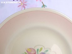 画像4: SC727 Susie Cooper  スージークーパー ドレスデンスプレイ ケーキプレート (4)