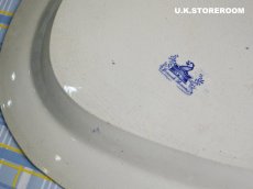 画像12: OB491 Blue & White ブルー＆ホワイト スパニッシュビューティ サービングディッシュ (12)