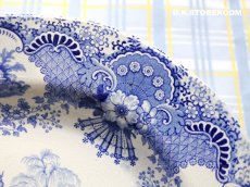 画像7: OB491 Blue & White ブルー＆ホワイト スパニッシュビューティ サービングディッシュ (7)