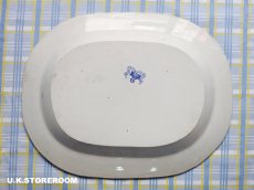 画像4: OB491 Blue & White ブルー＆ホワイト スパニッシュビューティ サービングディッシュ (4)