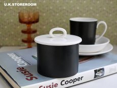 画像1: SC730 Susie Cooper スージークーパー  コントラスト6人用シュガーポット (1)