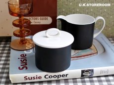 画像2: SC730 Susie Cooper スージークーパー  コントラスト6人用シュガーポット (2)