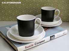 画像2: SC731 Susie Cooper スージークーパー  コントラスト ティートリオ (2)
