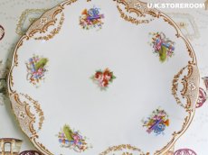 画像3: OB496 Royal Doulton  ロイヤルドルトン 白い鳩&トランペット, 矢＆ローズ  BBプレート (3)