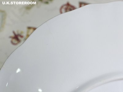 画像2: OB496 Royal Doulton  ロイヤルドルトン 白い鳩&トランペット, 矢＆ローズ  BBプレート