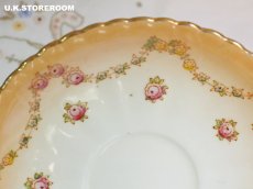 画像14: RA268 Royal Albert ロイヤルアルバート ガーランド ティートリオ (14)