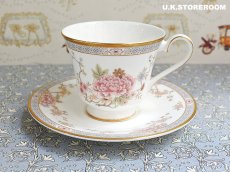 画像3: OB498 Royal Doulton  ロイヤルドルトン カントン ティーカップ＆ソーサー (3)