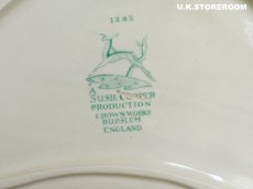 画像9: SC735 Susie Cooper  スージークーパー カクタス  クレッセントプレートC (9)