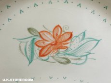 画像4: SC736 Susie Cooper  スージークーパー カクタス  クレッセントプレートB (4)