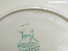 画像8: SC737 Susie Cooper  スージークーパー カクタス  クレッセントプレートA (8)