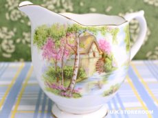 画像8: RA269 Royal Albert  ロイヤルアルバート オールドミル  クリーマー (8)