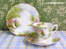 画像2: RA270 Royal Albert  ロイヤルアルバート オールドミル  ティートリオ (2)