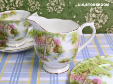 画像1: RA269 Royal Albert  ロイヤルアルバート オールドミル  クリーマー (1)