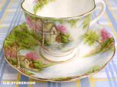 画像12: RA270 Royal Albert  ロイヤルアルバート オールドミル  ティートリオ (12)