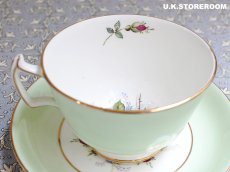 画像8: HA336 Hammersley  ハマースレイ ローズ ティーカップ＆ソーサー (8)