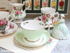 画像1: HA336 Hammersley  ハマースレイ ローズ ティーカップ＆ソーサー (1)