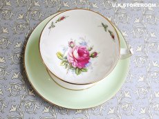 画像9: HA336 Hammersley  ハマースレイ ローズ ティーカップ＆ソーサー (9)