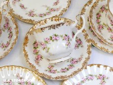 画像4: RA271 Royal Albert  ロイヤルアルバート ディミティローズ ティートリオ (4)