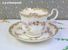 画像7: RA271 Royal Albert  ロイヤルアルバート ディミティローズ ティートリオ (7)