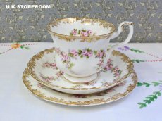 画像6: RA271 Royal Albert  ロイヤルアルバート ディミティローズ ティートリオ (6)