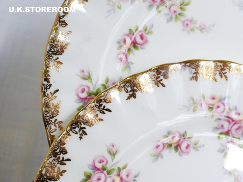 画像2: RA271 Royal Albert ロイヤルアルバート ディミティローズ ティートリオ