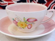 画像10: SC743 Susie Cooper  スージークーパー スワンシースプレイ ティートリオ (10)