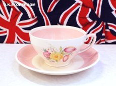 画像6: SC743 Susie Cooper  スージークーパー スワンシースプレイ ティートリオ (6)