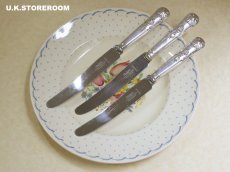 画像2: GS049 マッピン＆ウェッブ シルバープレート製 ディナーナイフ (2)