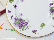 画像5: HA340 Hammersley  ハマースレイ ヴィクトリアンバイオレット デザートプレート G (5)