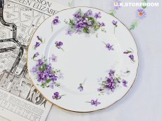 画像2: HA343 Hammersley  ハマースレイ ヴィクトリアンバイオレット デザートプレート D (2)