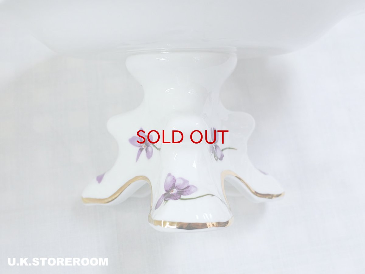 画像9: OB347 Hammersley  ハマースレイ ヴィクトリアンバイオレット ミニコンポート (9)