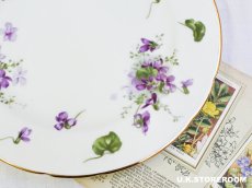 画像4: HA344 Hammersley  ハマースレイ ヴィクトリアンバイオレット デザートプレート C (4)