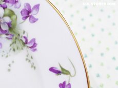 画像6: HA342 Hammersley  ハマースレイ ヴィクトリアンバイオレット デザートプレート E (6)