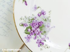 画像5: HA345 Hammersley  ハマースレイ ヴィクトリアンバイオレット デザートプレート B (5)